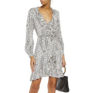 COPY - Maje Rosana Leopard Print Wrap Dress